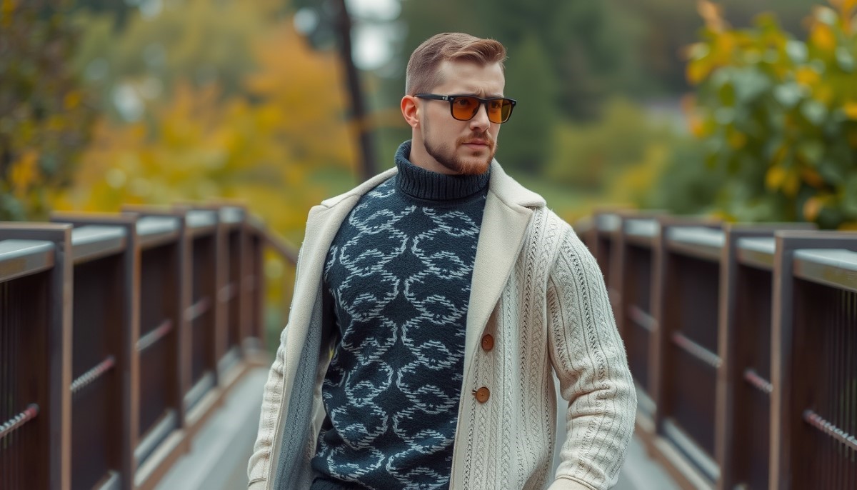 Najmodniejsze swetry męskie z second hand – jakie fasony wracają do trendów?