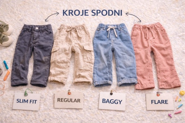 Jak dobrać odpowiedni krój spodni materiałowych z second handu dla dziecka?