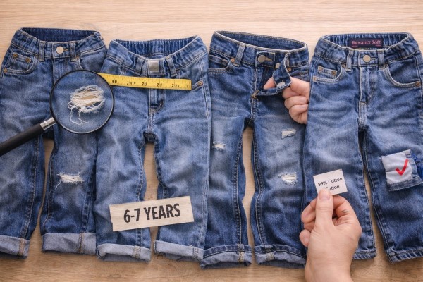 Najczęstsze błędy przy zakupie używanych jeansów dla dzieci