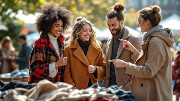 Trendy w płaszczach damskich 2025 — co znajdziesz w sklepach second hand?