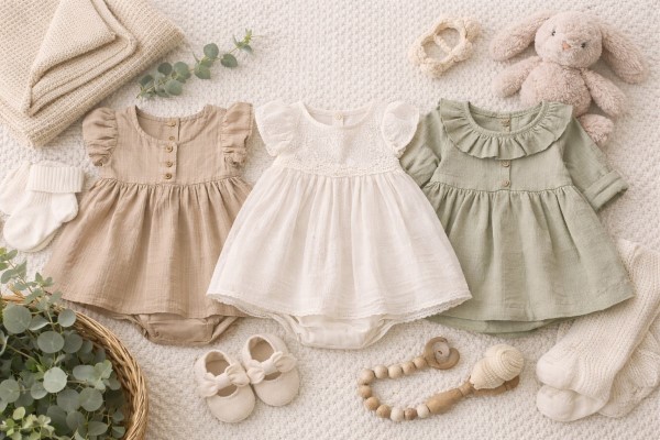 Używane sukienki dla dzieci – jakie materiały najlepiej sprawdzają się dla wrażliwej skóry?