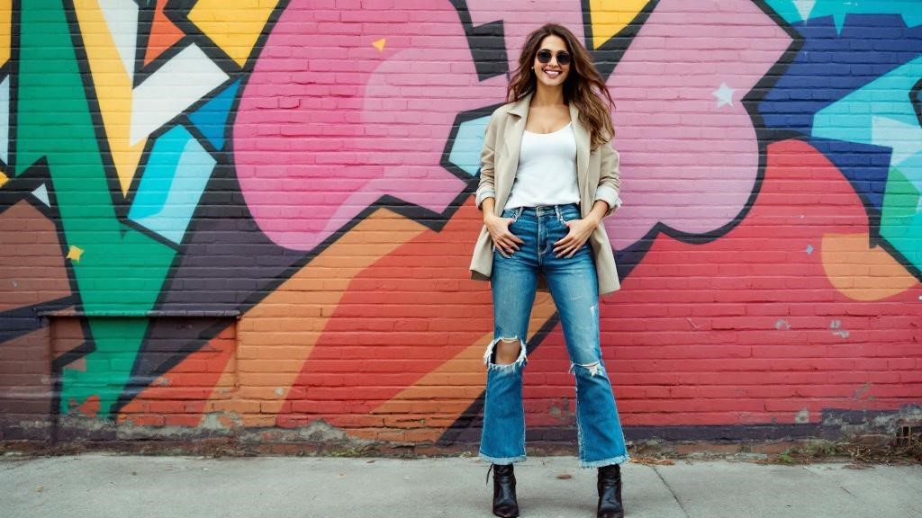 Trendy w damskich jeansach z second hand – modele, które wracają do mody