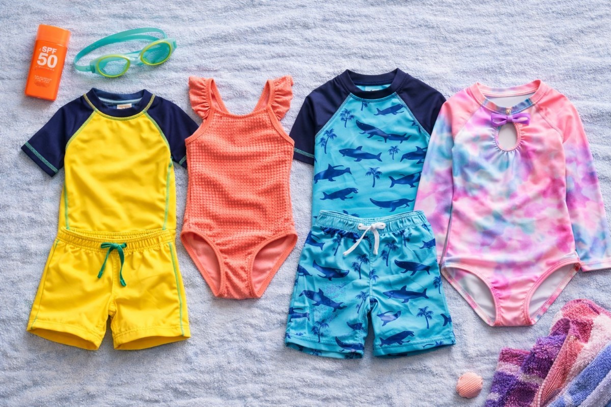 Używane stroje kąpielowe – jakie materiały najlepiej sprawdzają się u dzieci?
