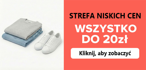 Strefa niskich cen – ubrania do 20 zł